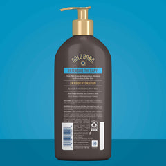 Gold Bond Men's Essentials lotion texture rich-cream closeup shows nourishing formula