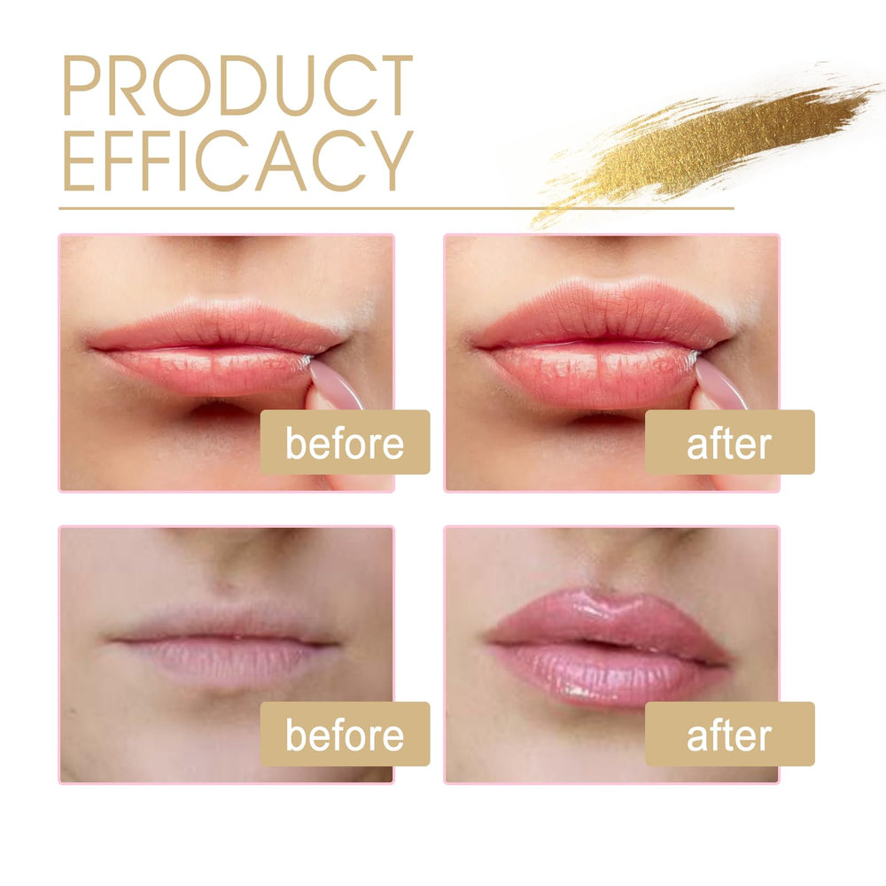 Gold Crystal pH Lipstick Color-Changing swatches reveal adaptable shade and moisture.