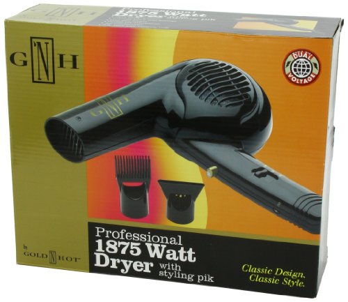 Gold N Hot dryer removable end cap eases maintenance and extends lifetime.