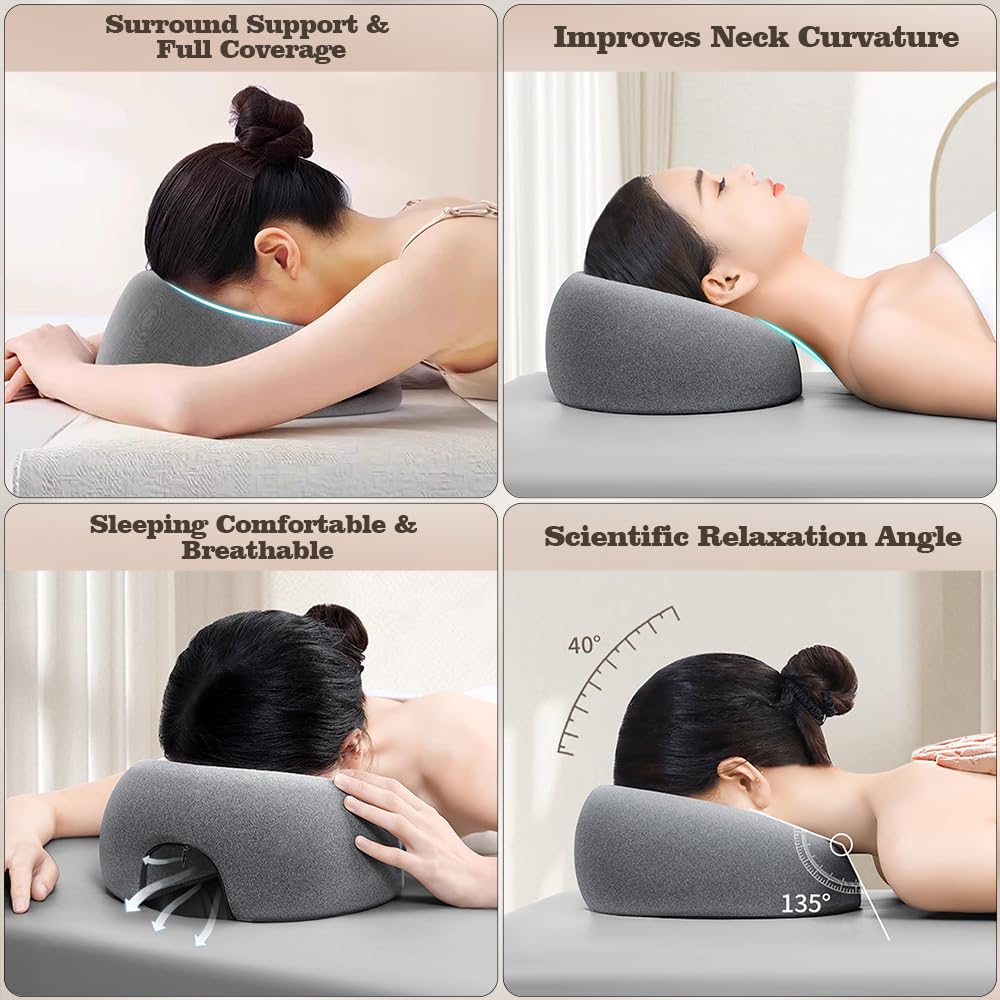 Goldencivetcat face cradle aids massage sessions with comfortable alignment.