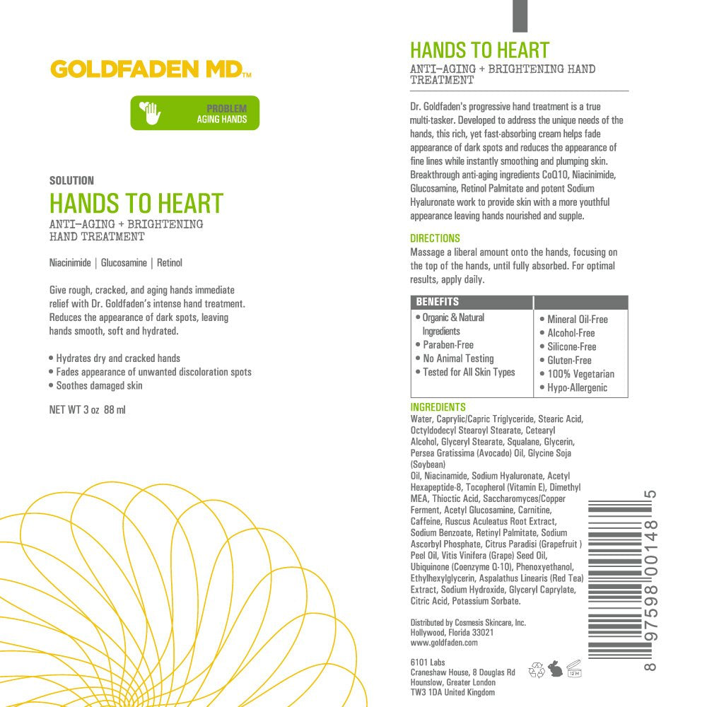 Goldfaden MD Hands To Heart grapefruit oil bottle with bright citrus scent