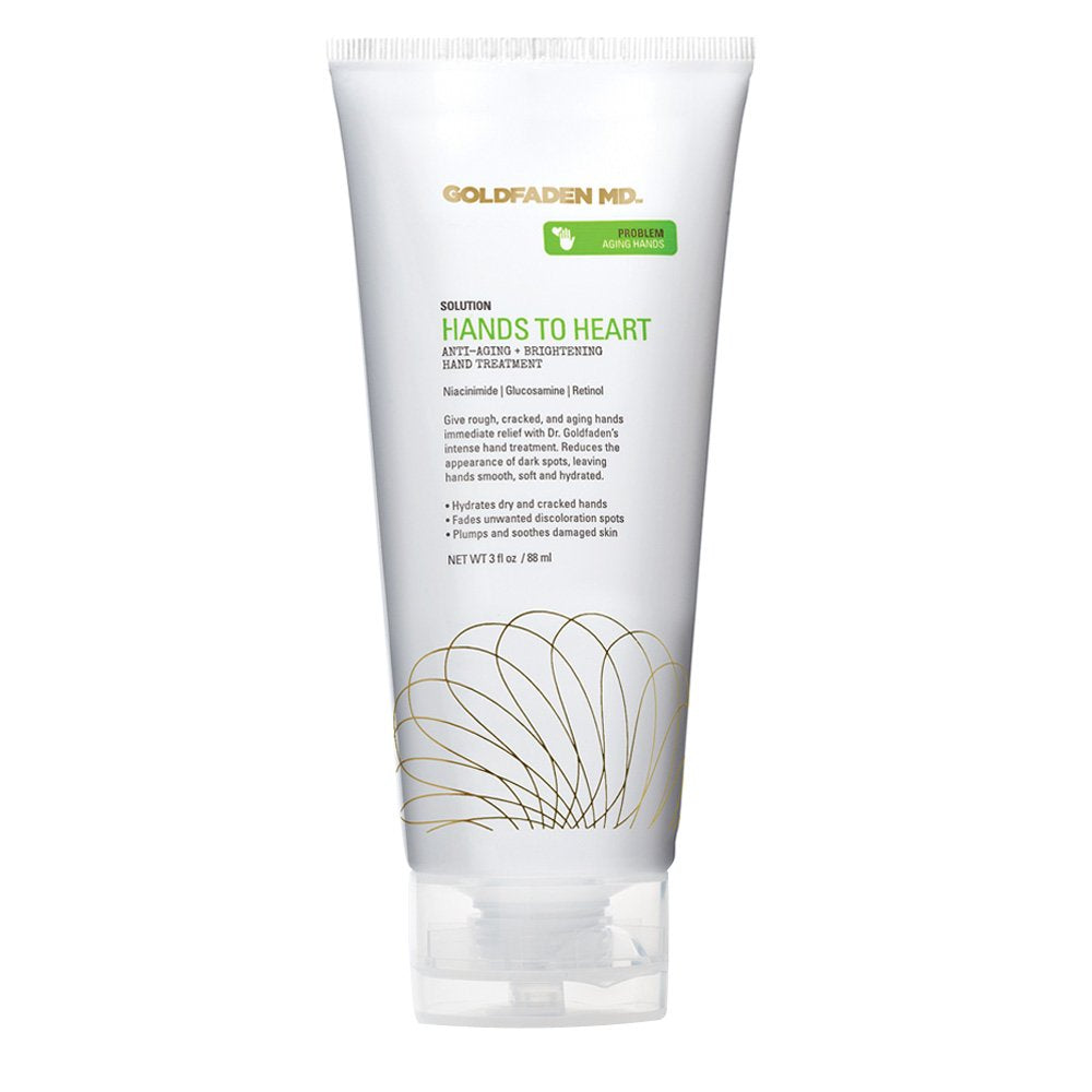 Goldfaden MD Hands To Heart jar close-up for hydrating anti-aging hand care