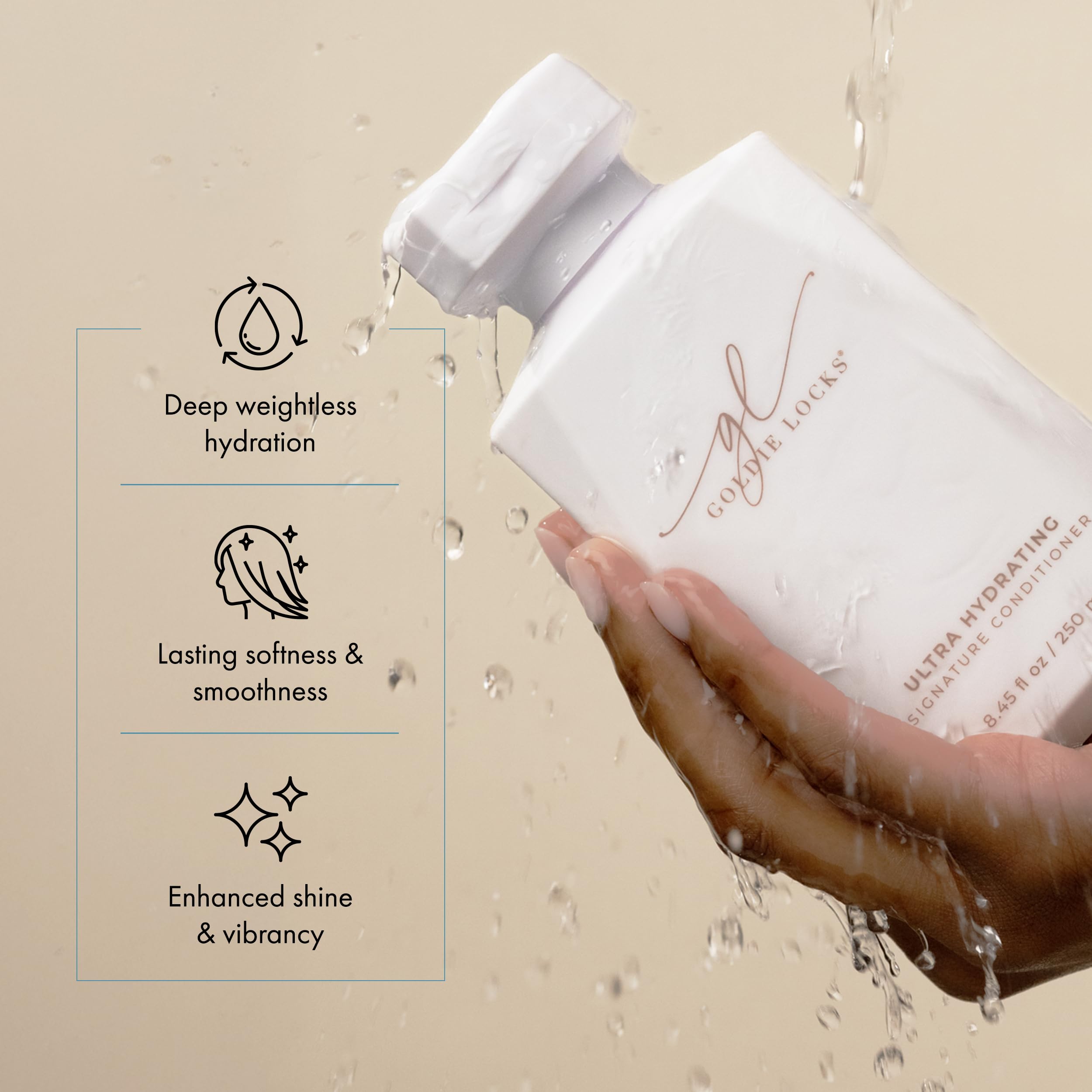 Goldie Locks marula-oil-softness image showcases nourished, soft strands with lightweight hydration.