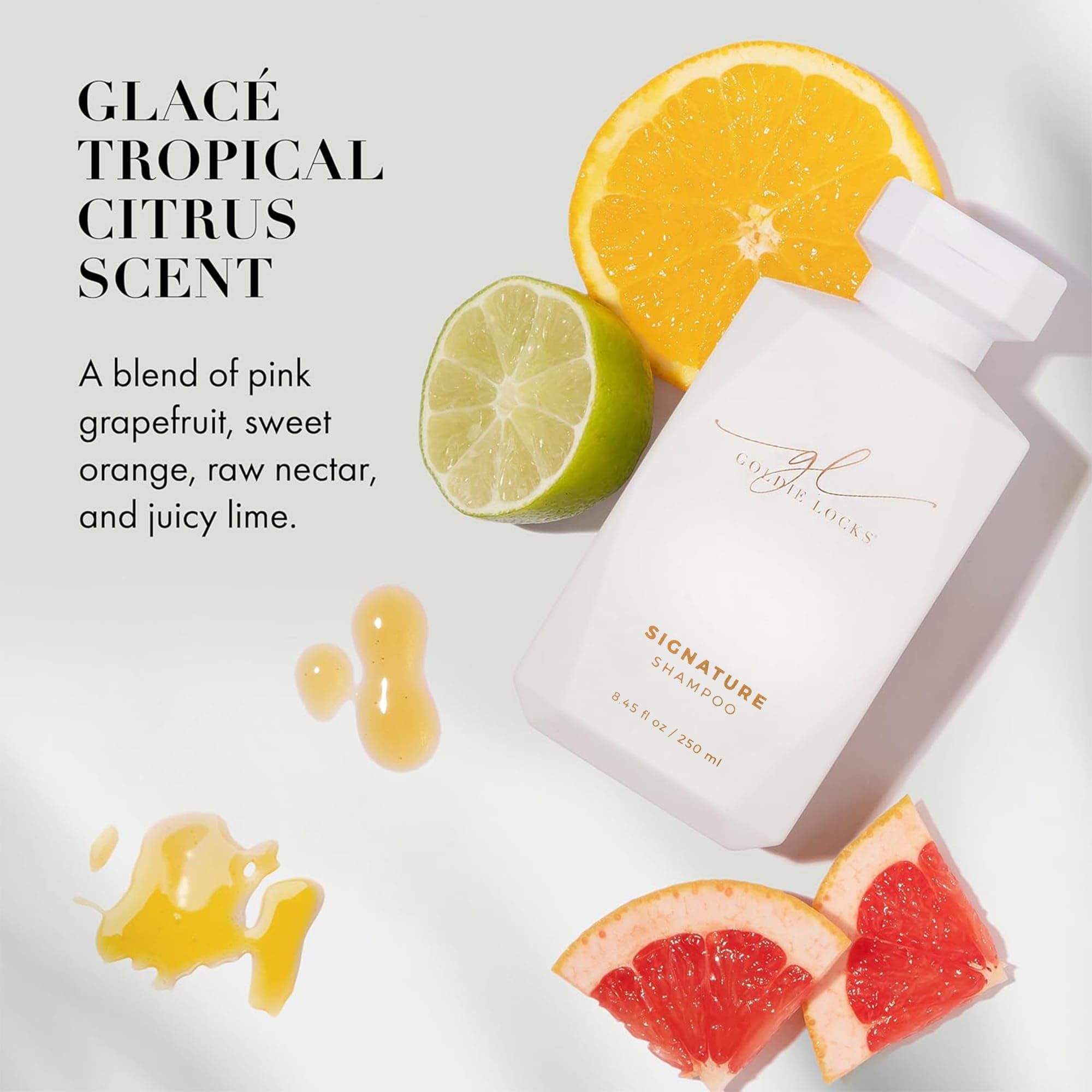 Goldie Locks Ultra Hydrating Shampoo color-treated safe — suitable for dyed hair protection.