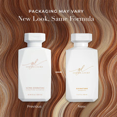 Goldie Locks Ultra Hydrating Shampoo sulfate-free lather bottle — gentle cleanse for color-treated hair.