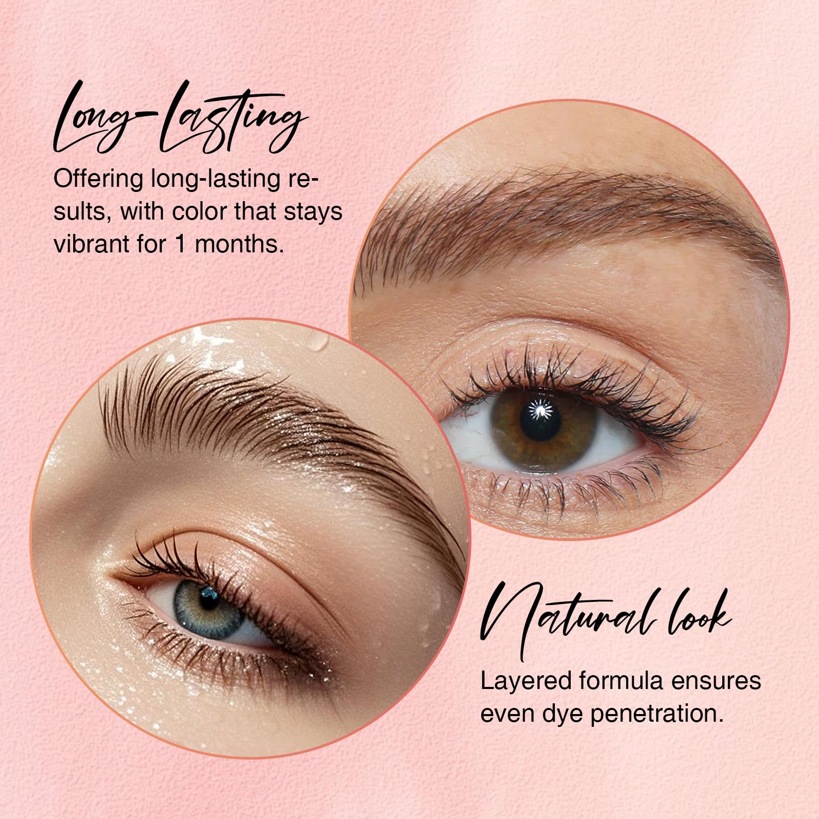 GOLLEE kit applicator and brushes ready for at-home lash coloring