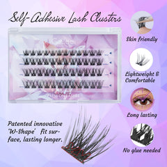 Gollee application: press-and-go technique for quick, tidy lash enhancement