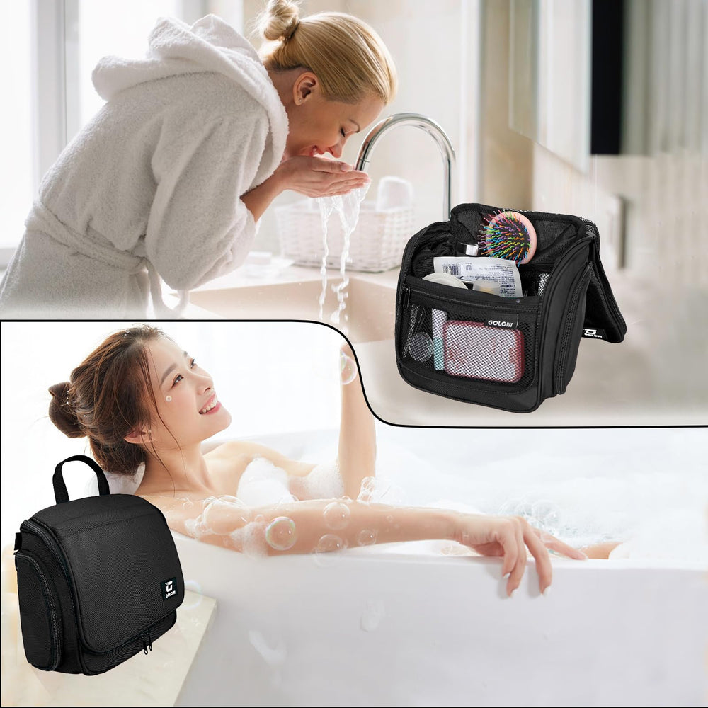 Goloni gender-neutral travel organizer suits women and men.