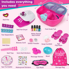 Golray spa tub bubbles and massage bumps for a soothing foot massage