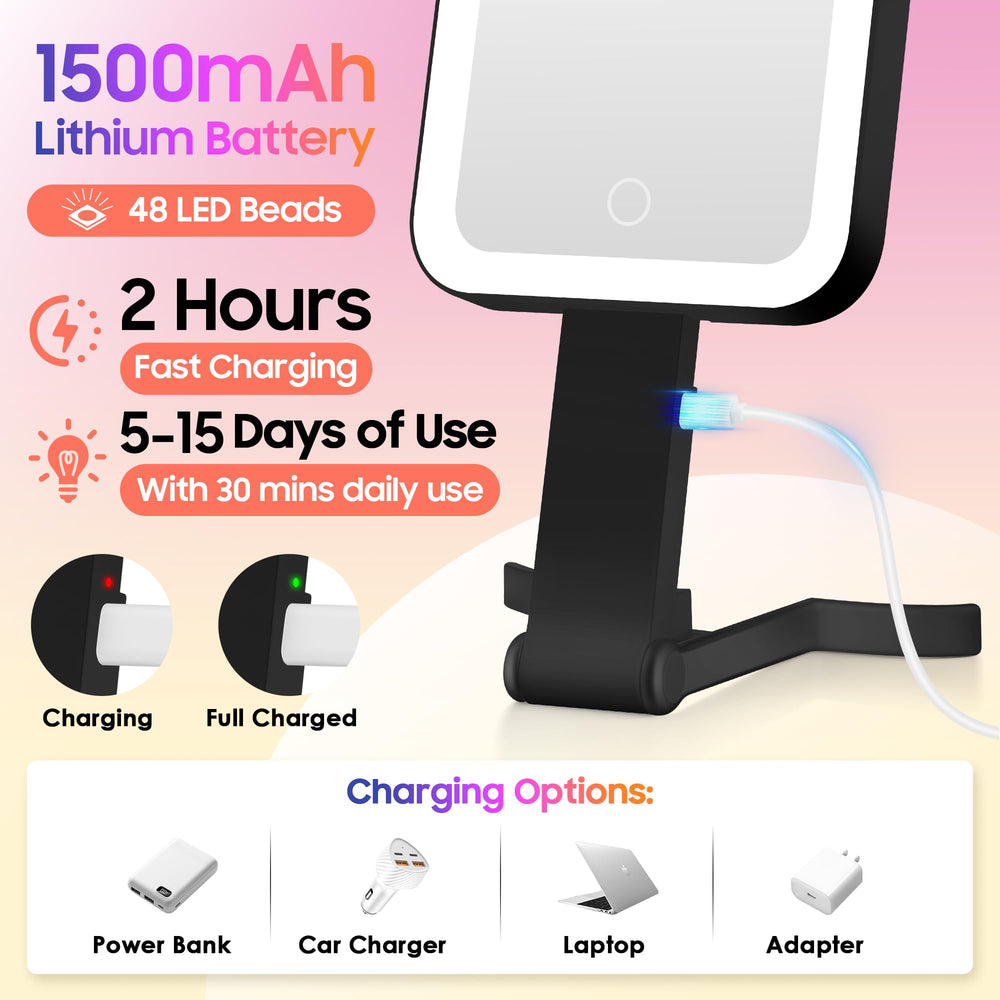 GOMIPURU 360° rotation lets you find the perfect angle.