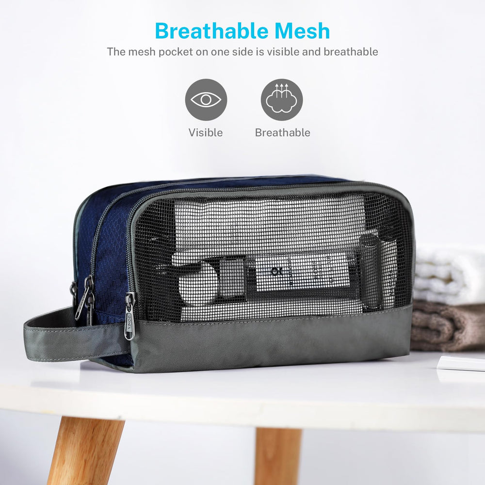 Gonex travel toiletry bag nylon compact-ready design for quick trips