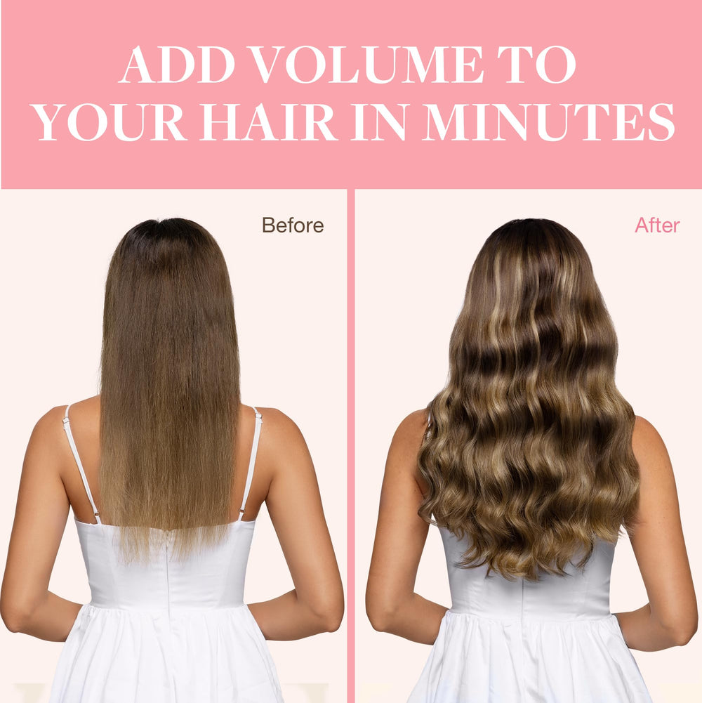 GOO GOO natural thickness option for fuller look with multiple sets.