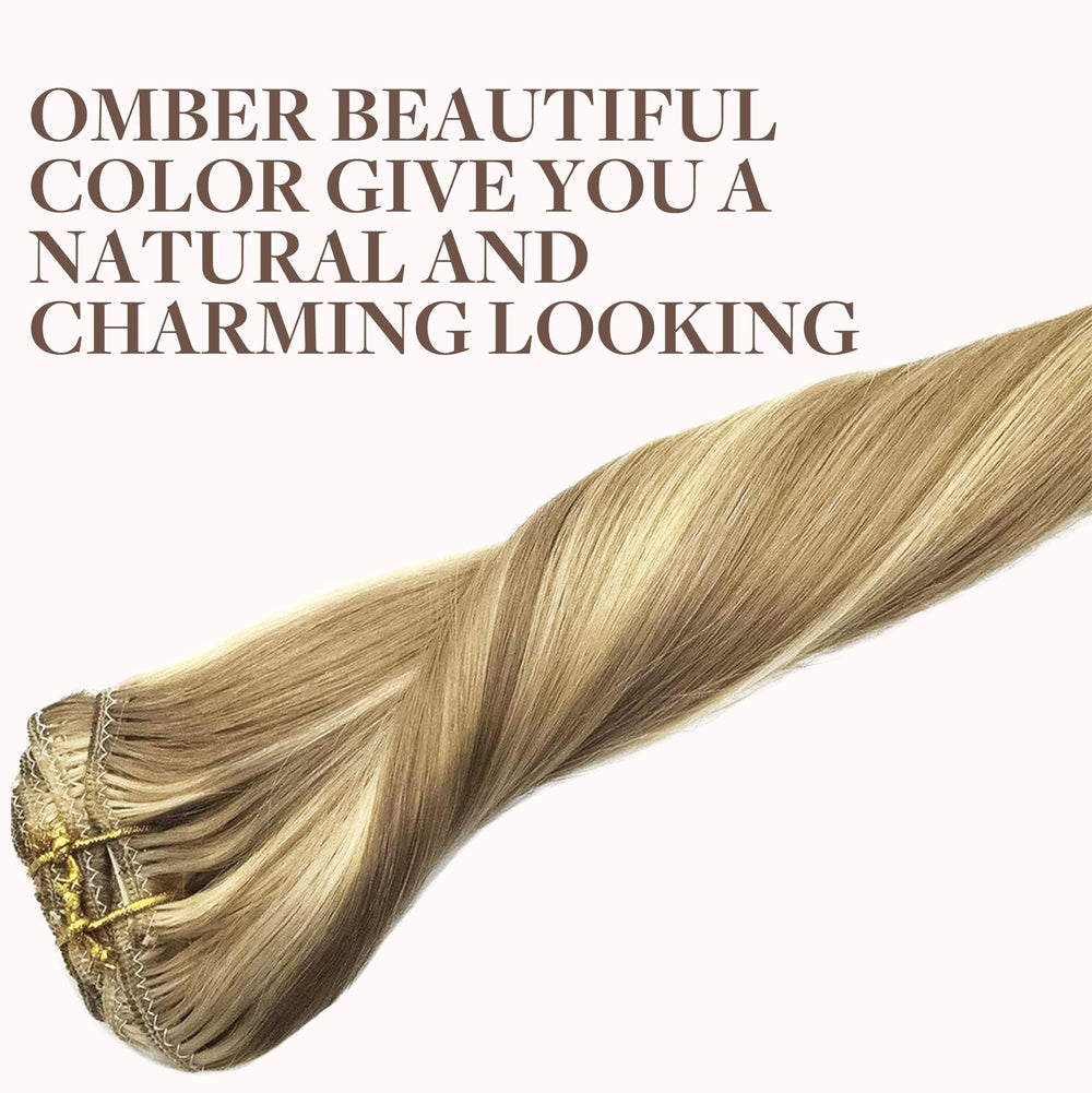 GOO GOO 16 inch blonde highlighted shade for sun-kissed look
