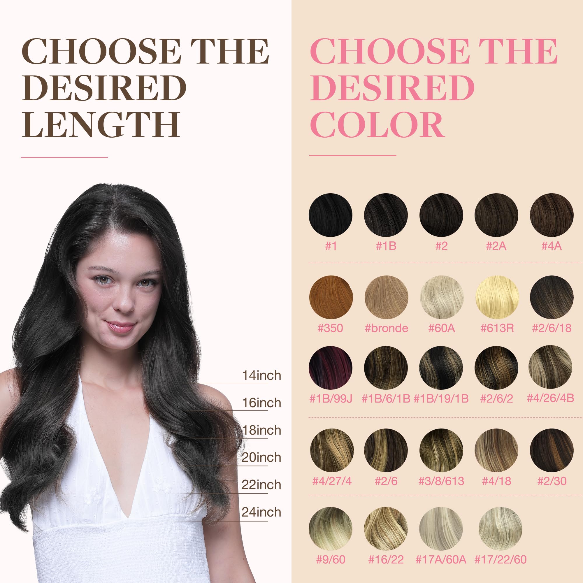GOO GOO color-match service assists finding the best shade for a blend.