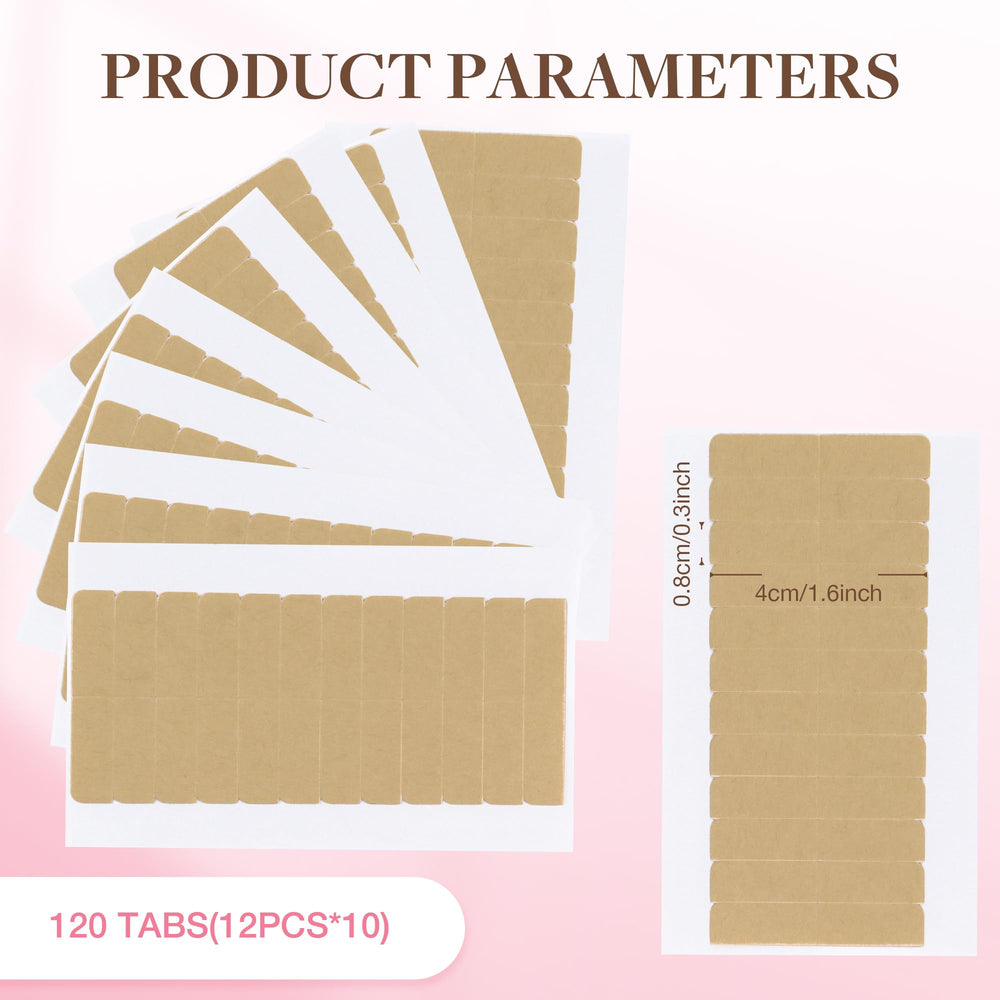 GOO GOO Hair Extension Tape close-up shows durable invisible adhesive for seamless blends.
