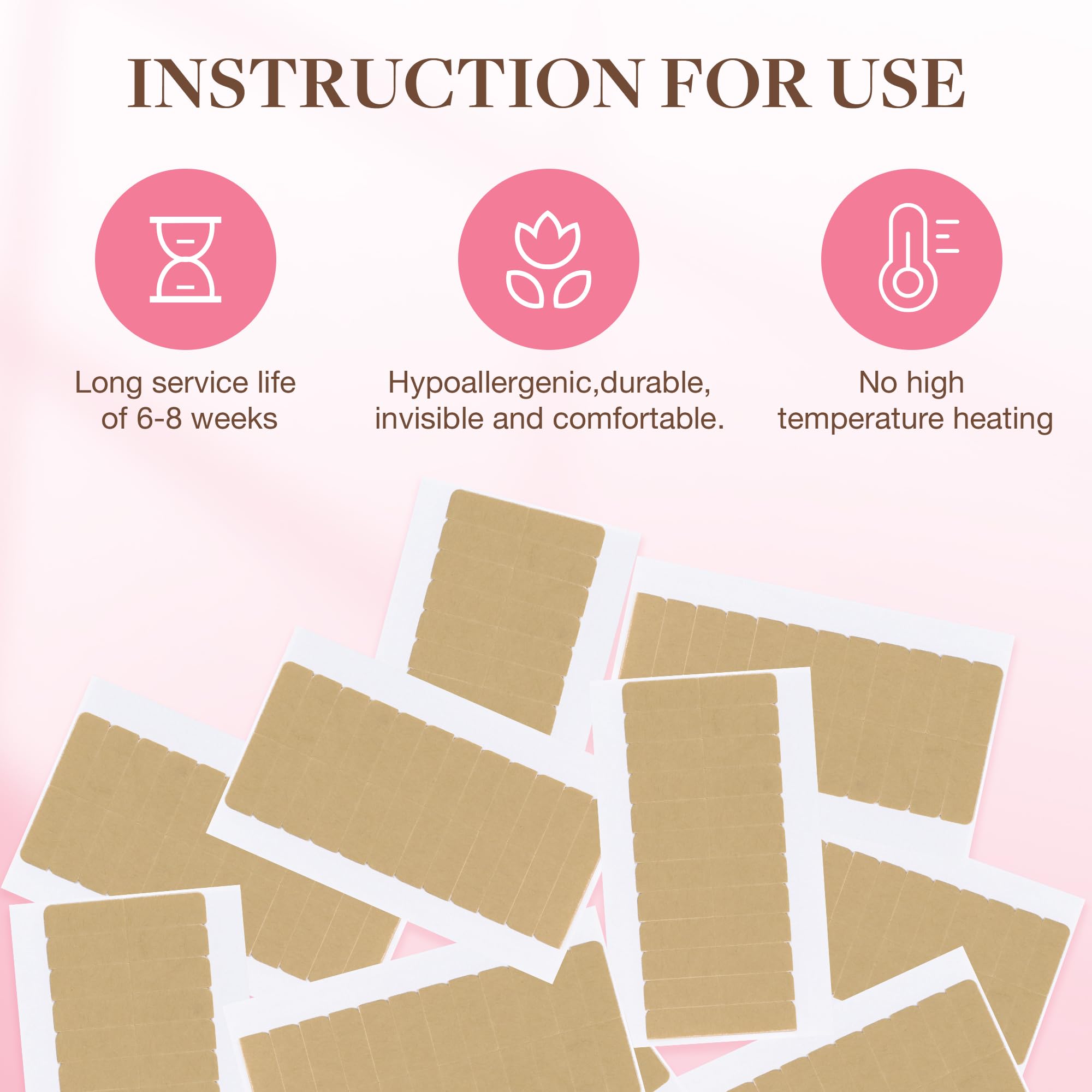 GOO GOO Hair Extension Tape pack options support varying salon needs.