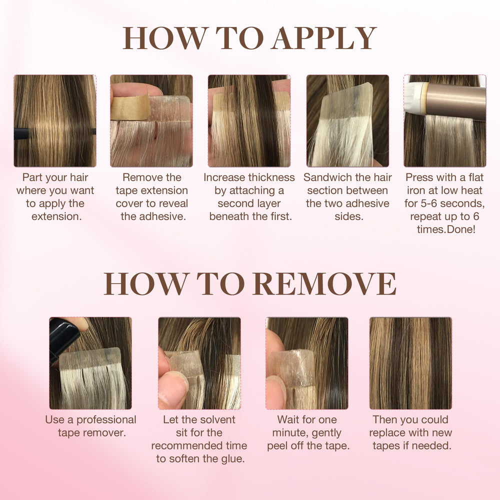GOO GOO Hair Extension Tape remover shown for safe, clean removal.
