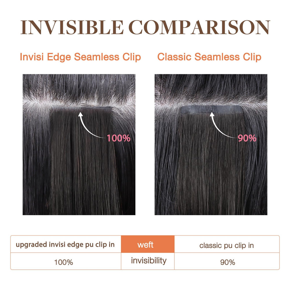 GOO GOO Invisi Edge seamless clip-in application demonstrated