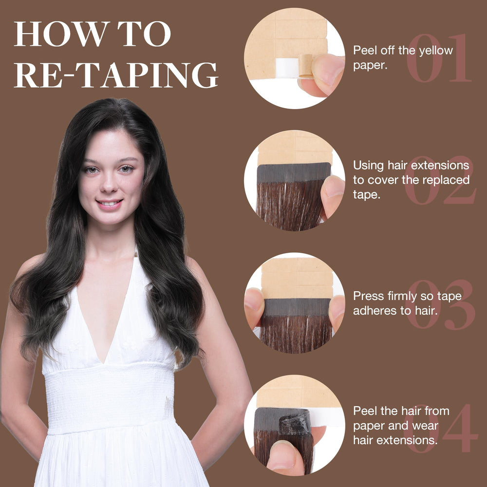 GOO GOO Remy human hair texture remains soft and tangles-free with proper care.
