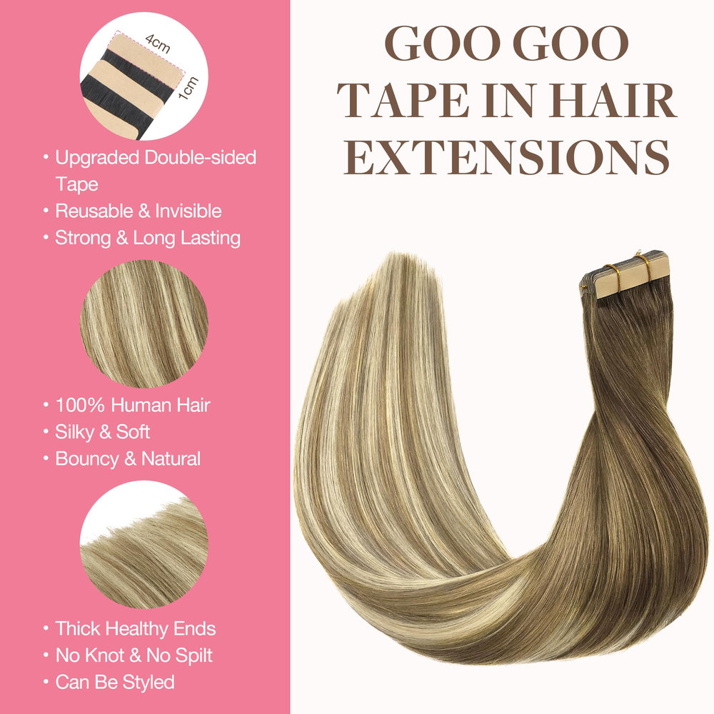 GOO GOO skin-weft invisible design for seamless blend