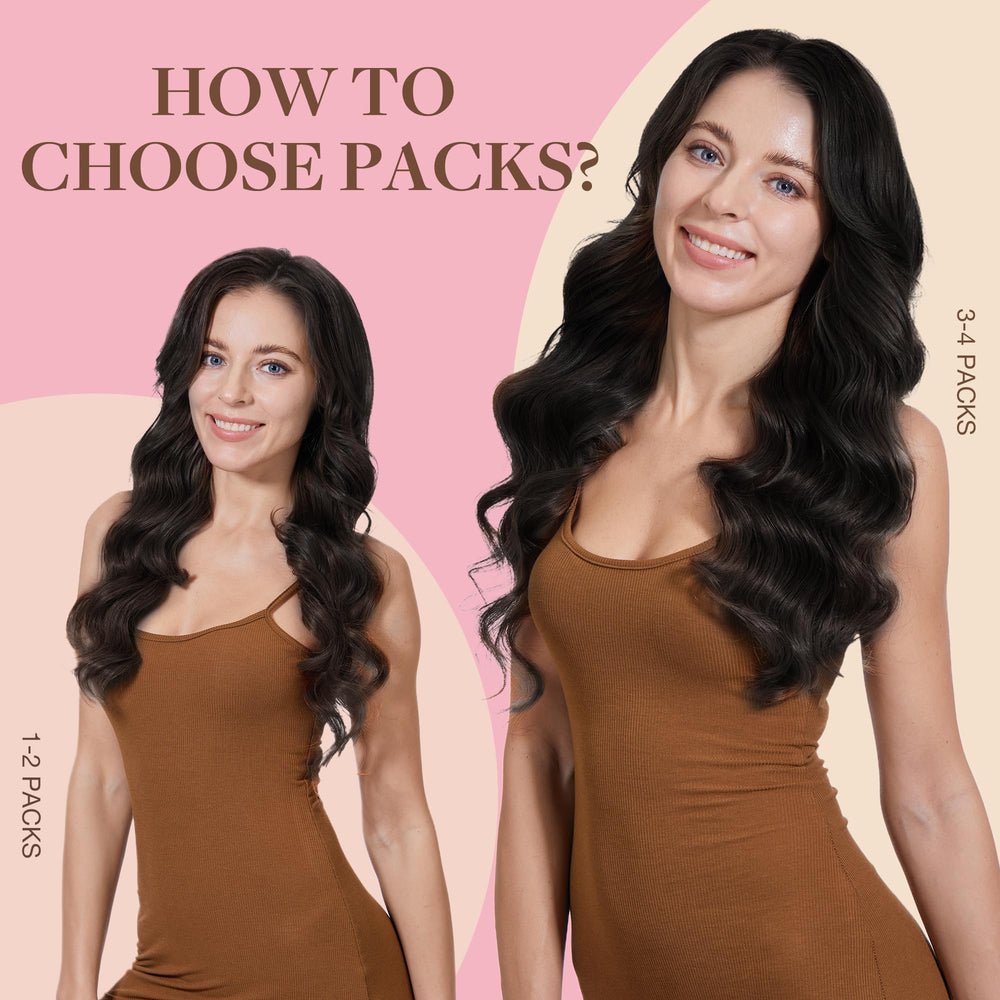 GOO GOO 22-inch length image showcases dramatic length and sleek straight texture.