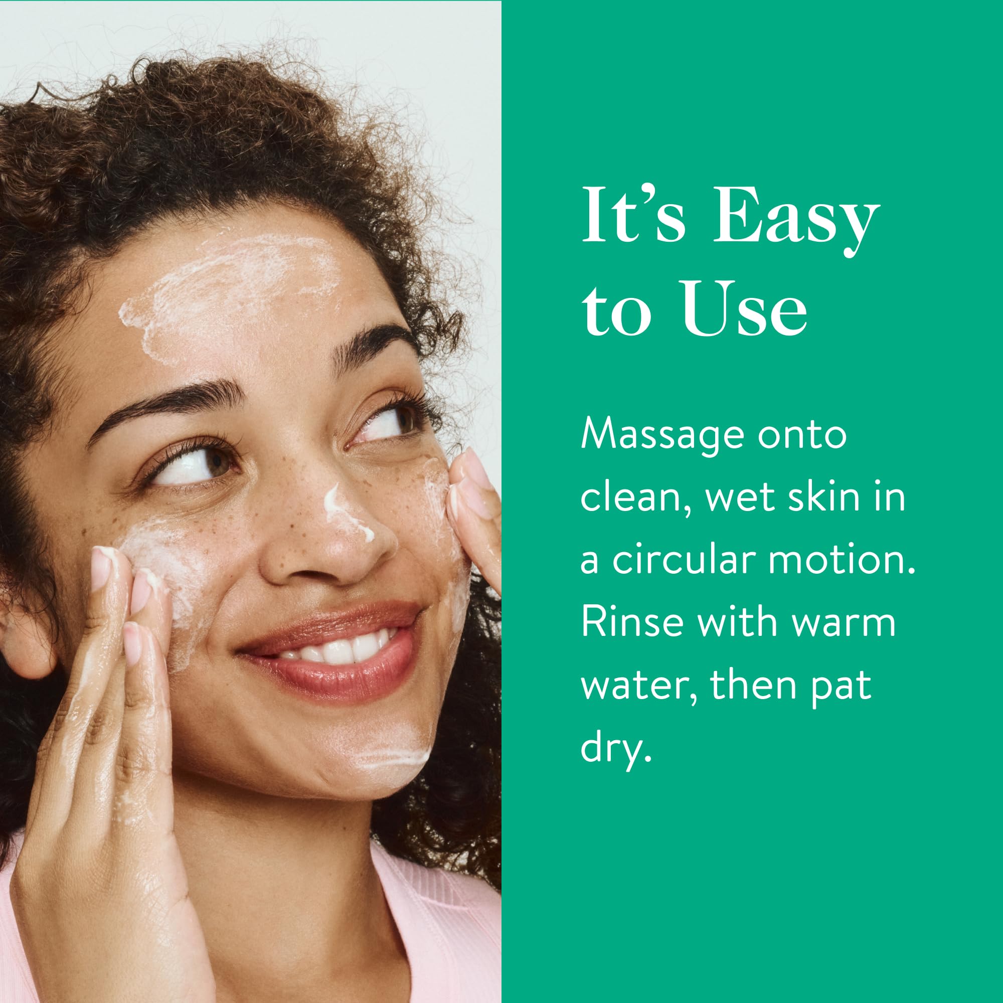 Good Clean Goop Fruit Facial Scrub grape seed microexfoliant detail for gentle smoothing.