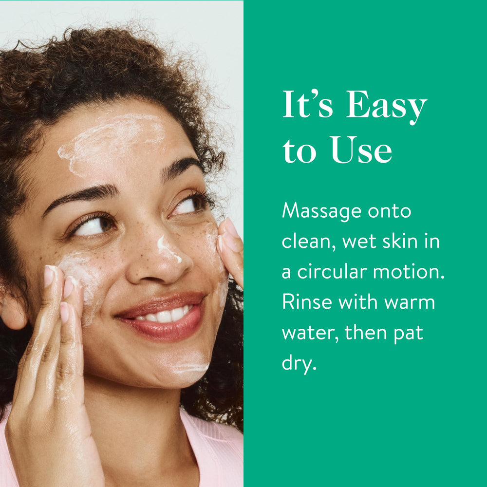 Good Clean Goop Fruit Facial Scrub grape seed microexfoliant detail for gentle smoothing.