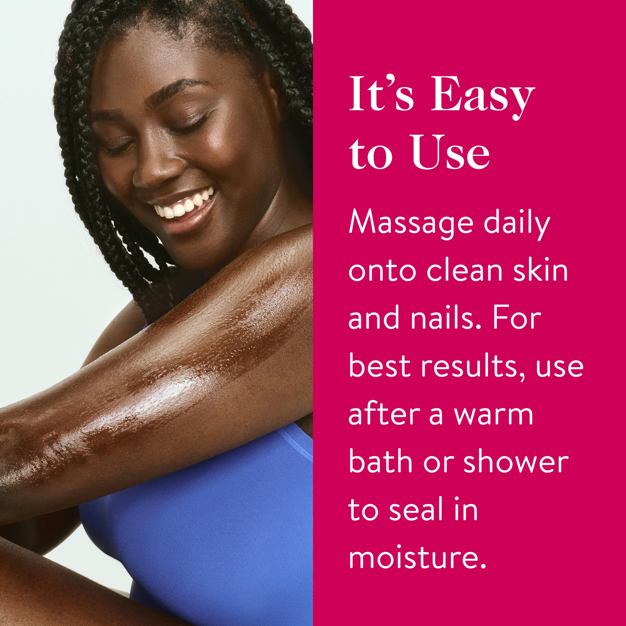 Good Clean Goop Naked Elixir used in the shower for long-lasting hydration