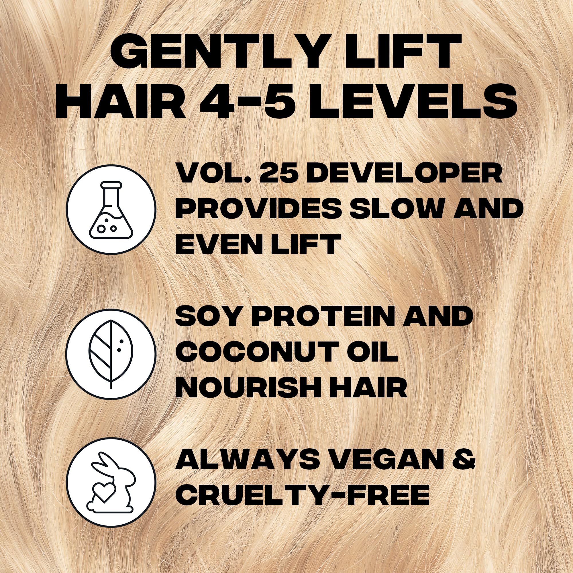 Good Dye Young application process shows hair sectioning and application.