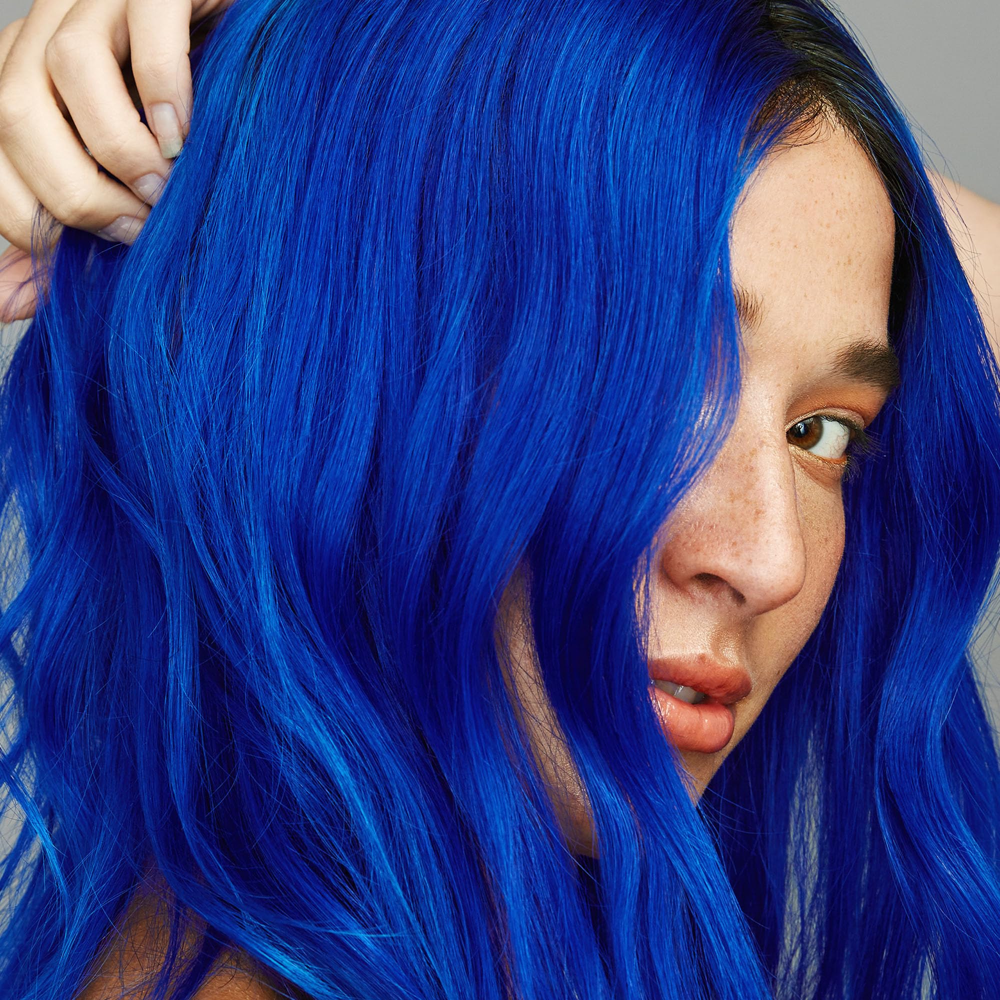 Good Dye Young Blue Ruin swatches – preview of rich blue shade for customization.