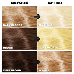 Good Dye Young dust-free powder lightener provides smoother lift.