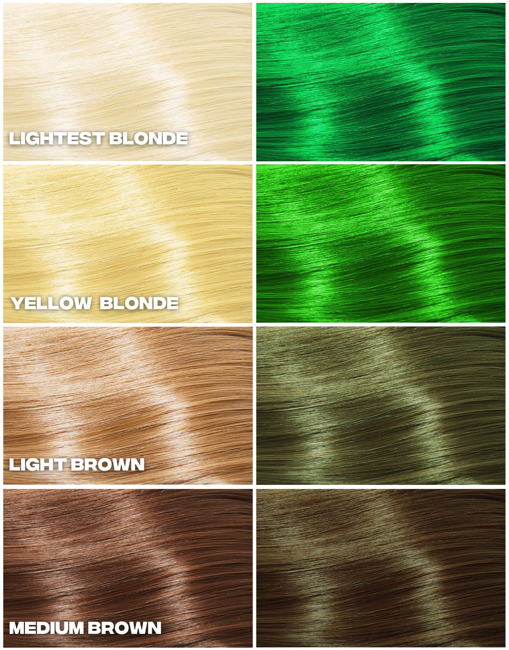 Good Dye Young Kowabunga color swatch demonstrates long-lasting semi-permanent vibrancy.
