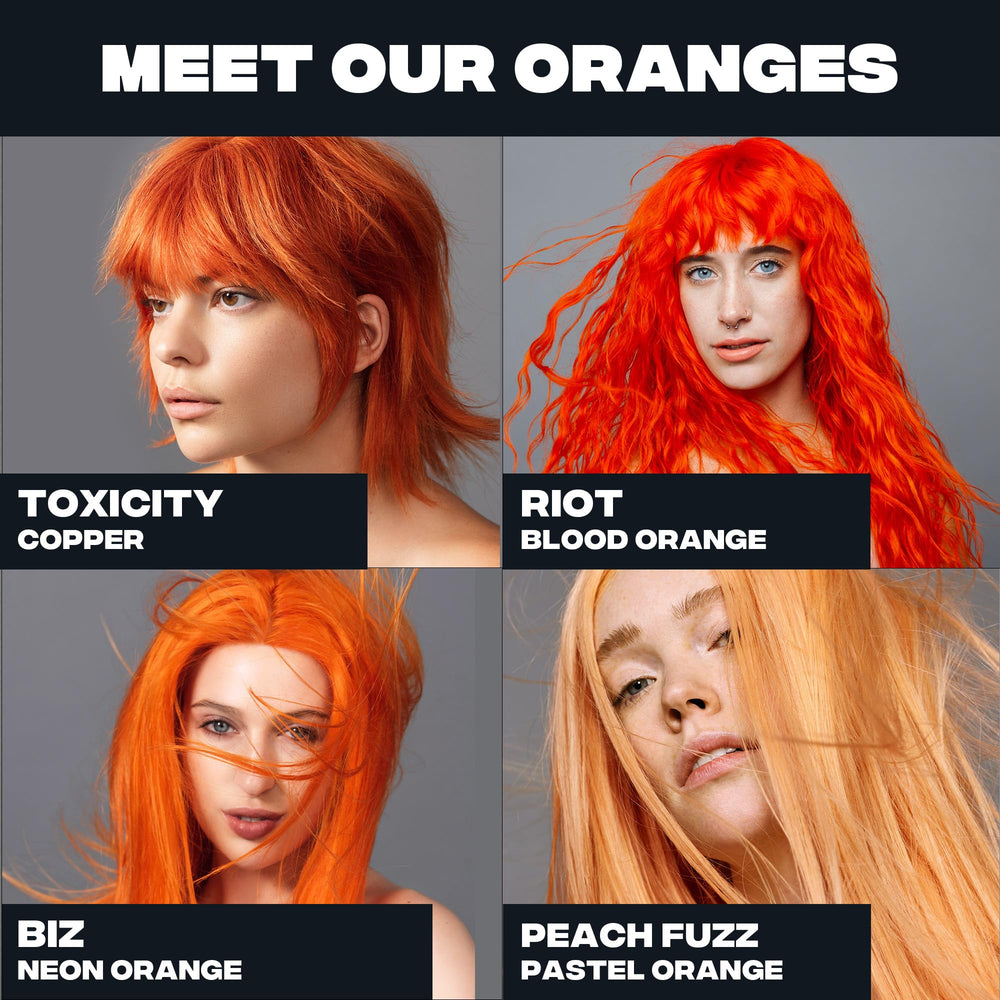 Good Dye Young Riot cream-base closeup highlighting conditioning color deposit.