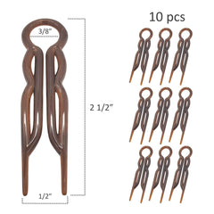 Good Hair Days hair pin U-shaped grip in action for reliable styling across hair types.