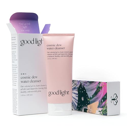 good light Cosmic Dew Water Cleanser seaweed ingredient highlight, hydrating skincare ritual prep