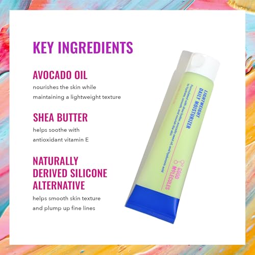 Good Molecules avocado seed oil application demonstrates nourishing hydration for skin.