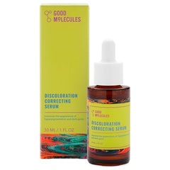 Good Molecules Discoloration Correcting Serum bottle with pump for easy daily use