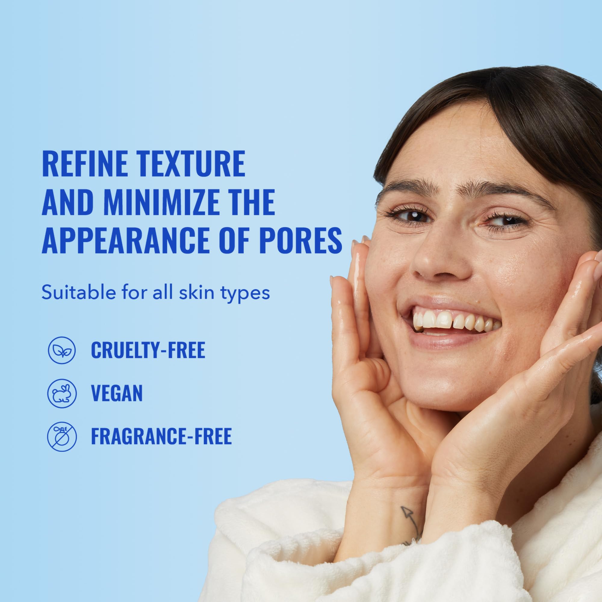 Good Molecules Niacinamide Serum dropper delivering precise, quick-absorb application