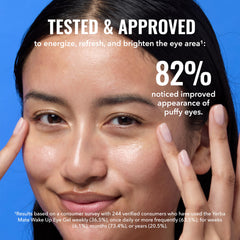 Good Molecules Yerba Mate Wake Up Eye Gel with hyaluronic acid provides plump hydration around eyes