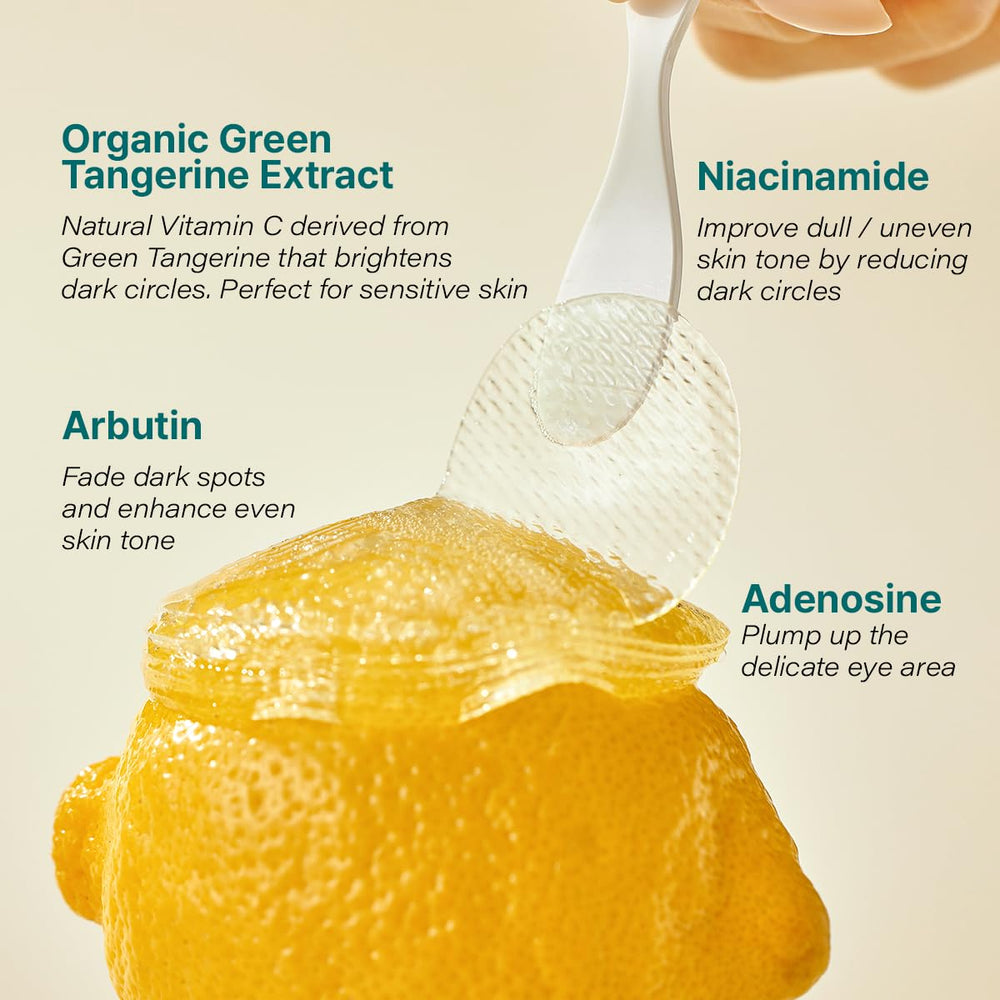 GOODAL Eye Patches application under-eye area shows easy skincare use.