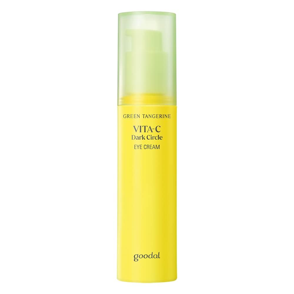 GOODAL Green Tangerine Eye Cream packaging jar for easy home use