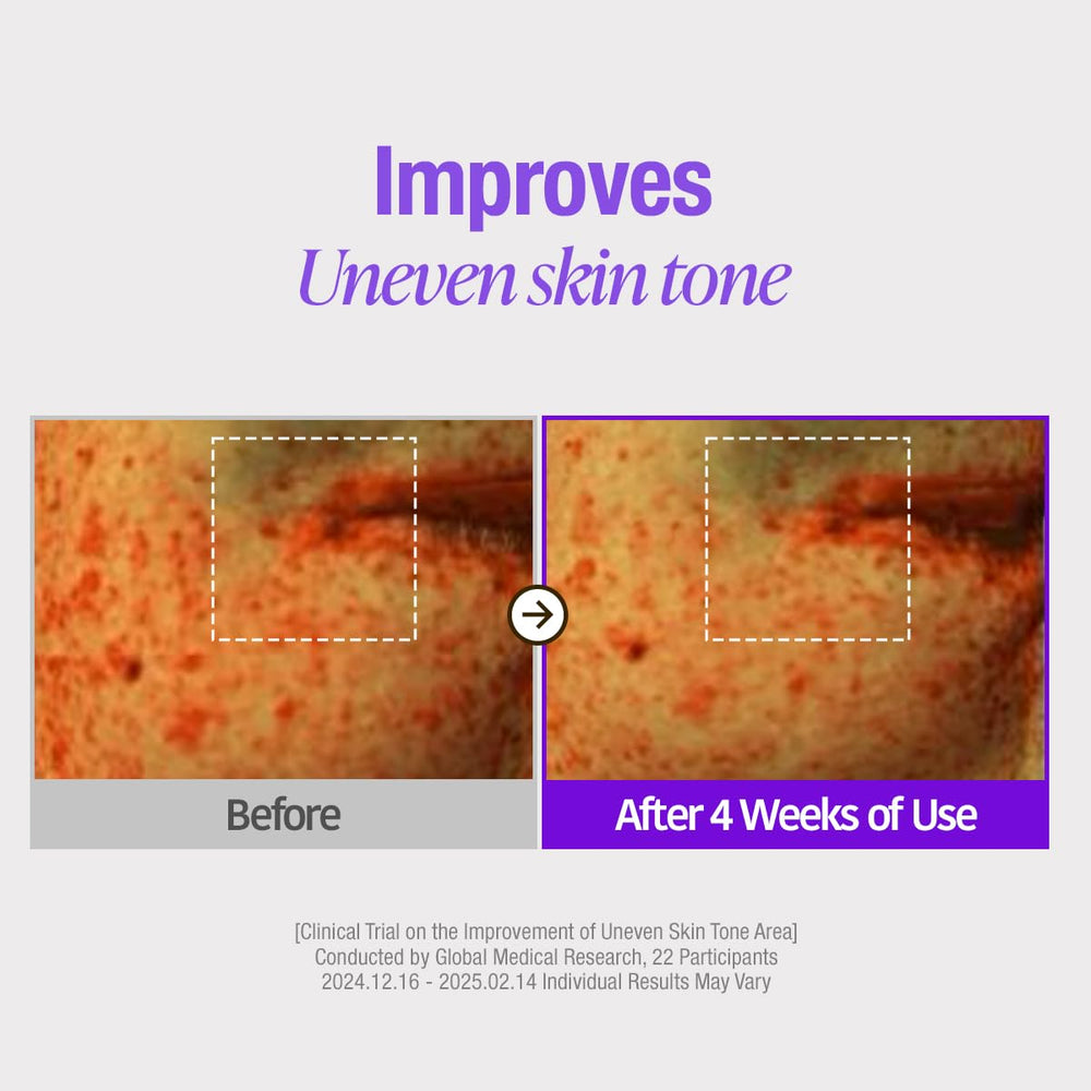 GOODAL ampoule being applied for daily glow and smoother texture