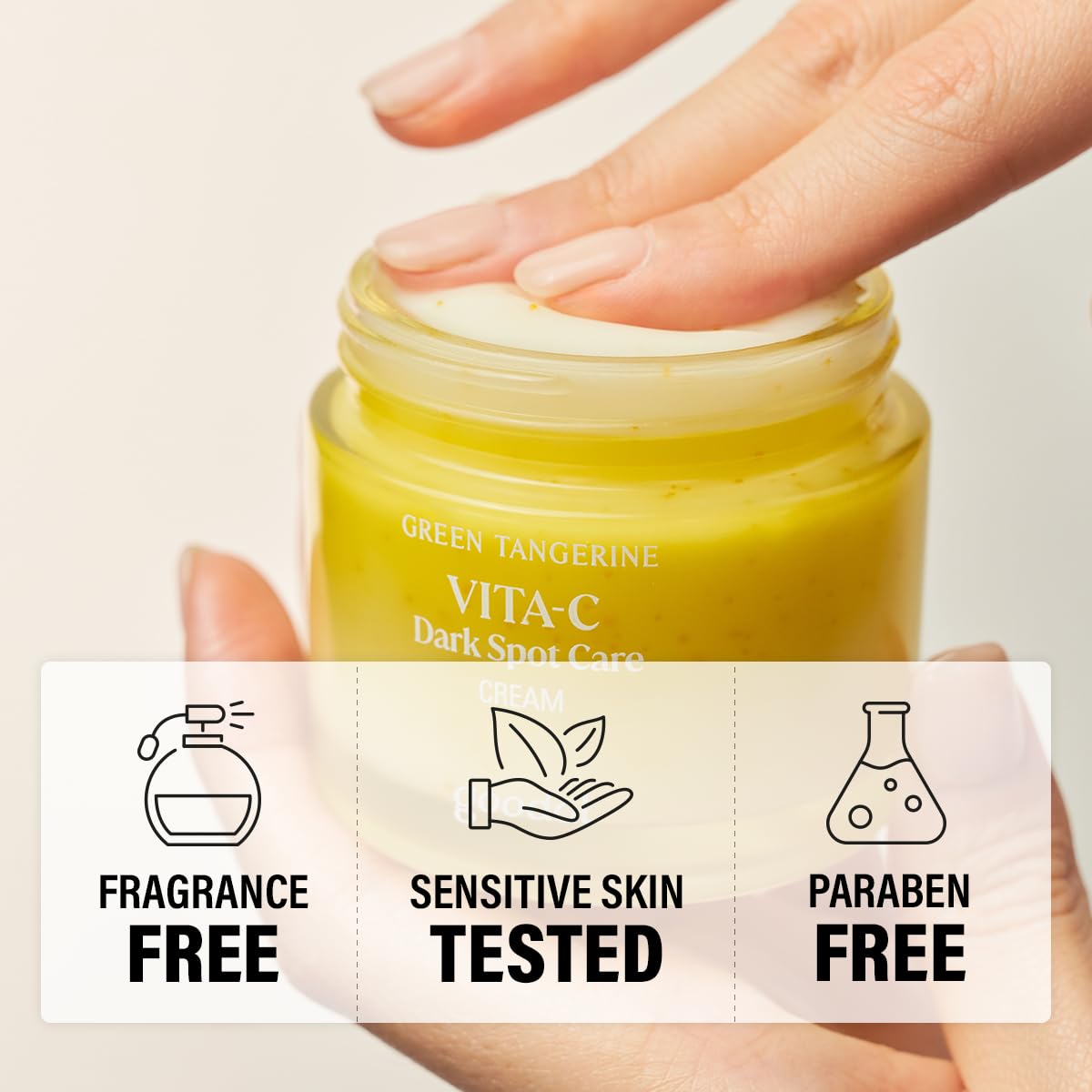 GOODAL packaging label with Vita C line note suggests pairing for enhanced results