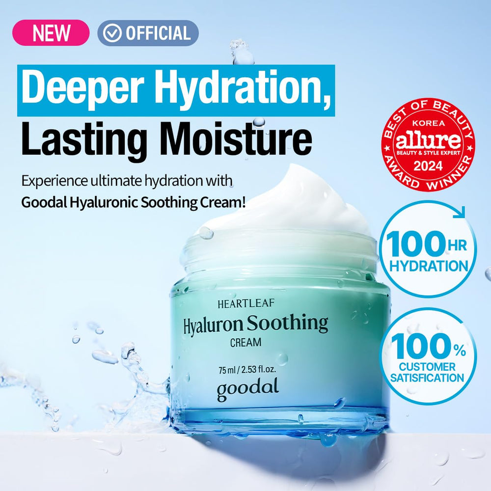 GOODAL Heartleaf Hyaluron Cream packaging eco-friendly design reflects sustainable beauty choices