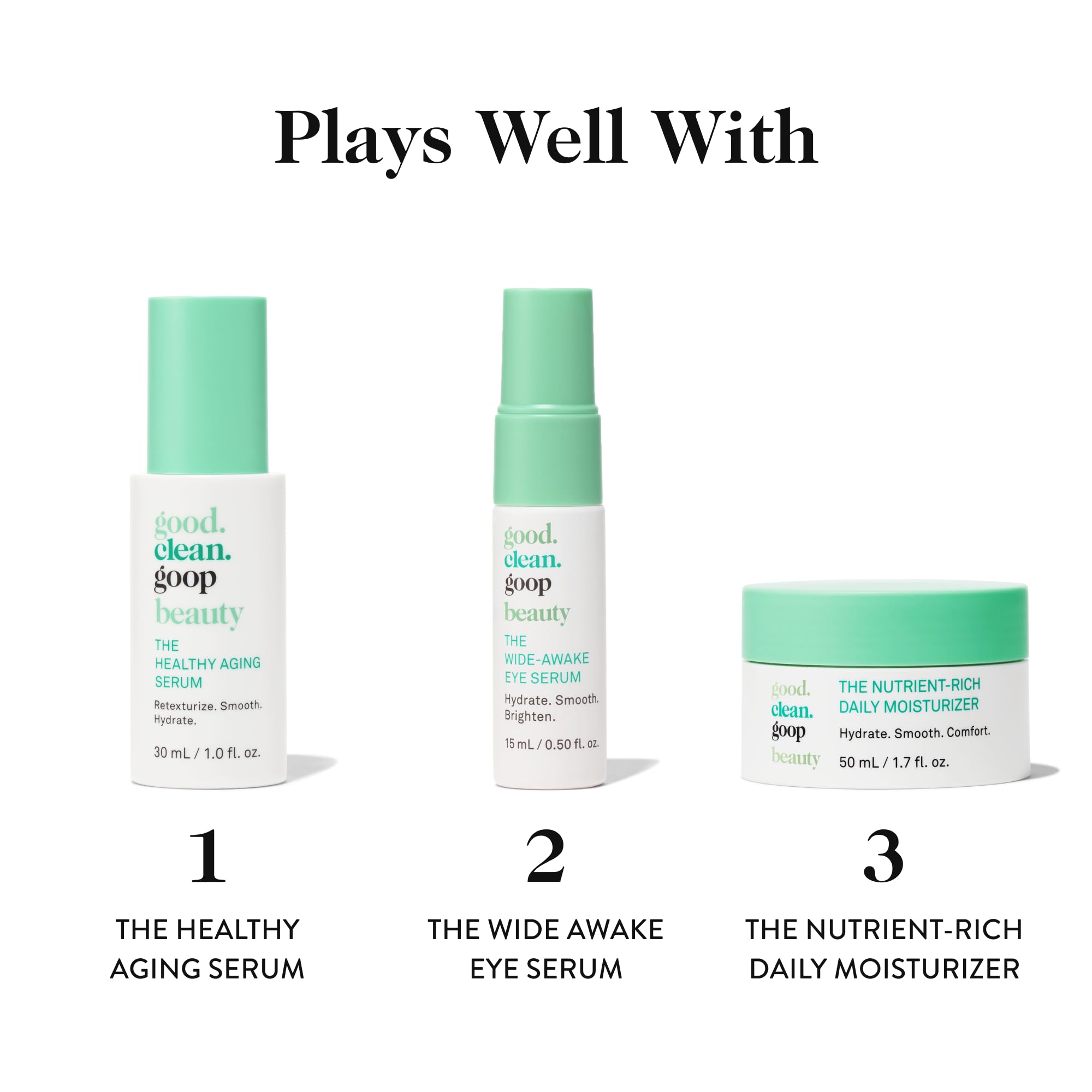 good.clean.goop Daily Juice Cleanser packaging highlights vegan and cruelty-free branding