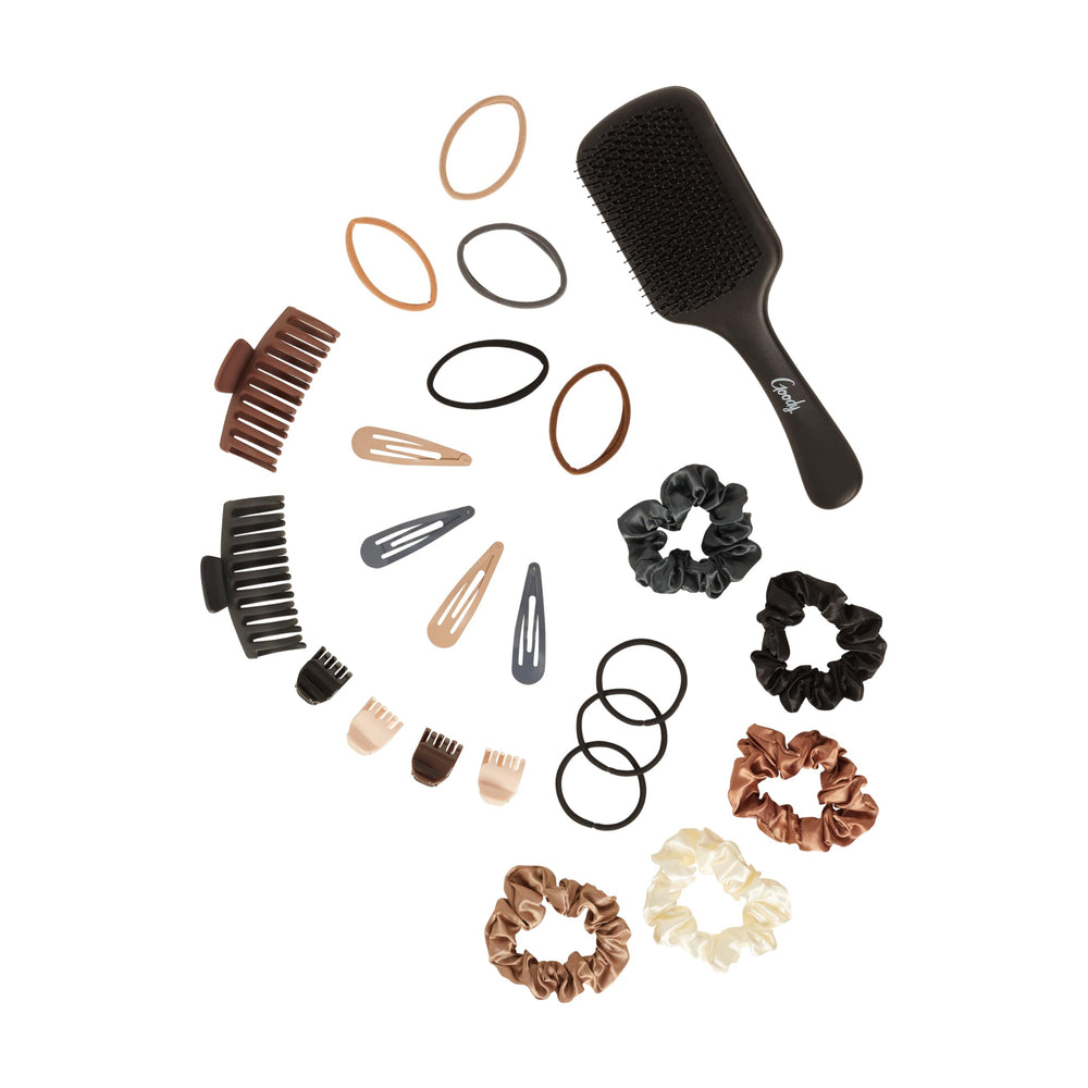 Goody slideproof clips give secure grip for all-day styling