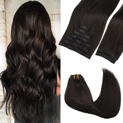 GOO GOO clip-in hair extensions 22inch pack for instant long-length fullness.