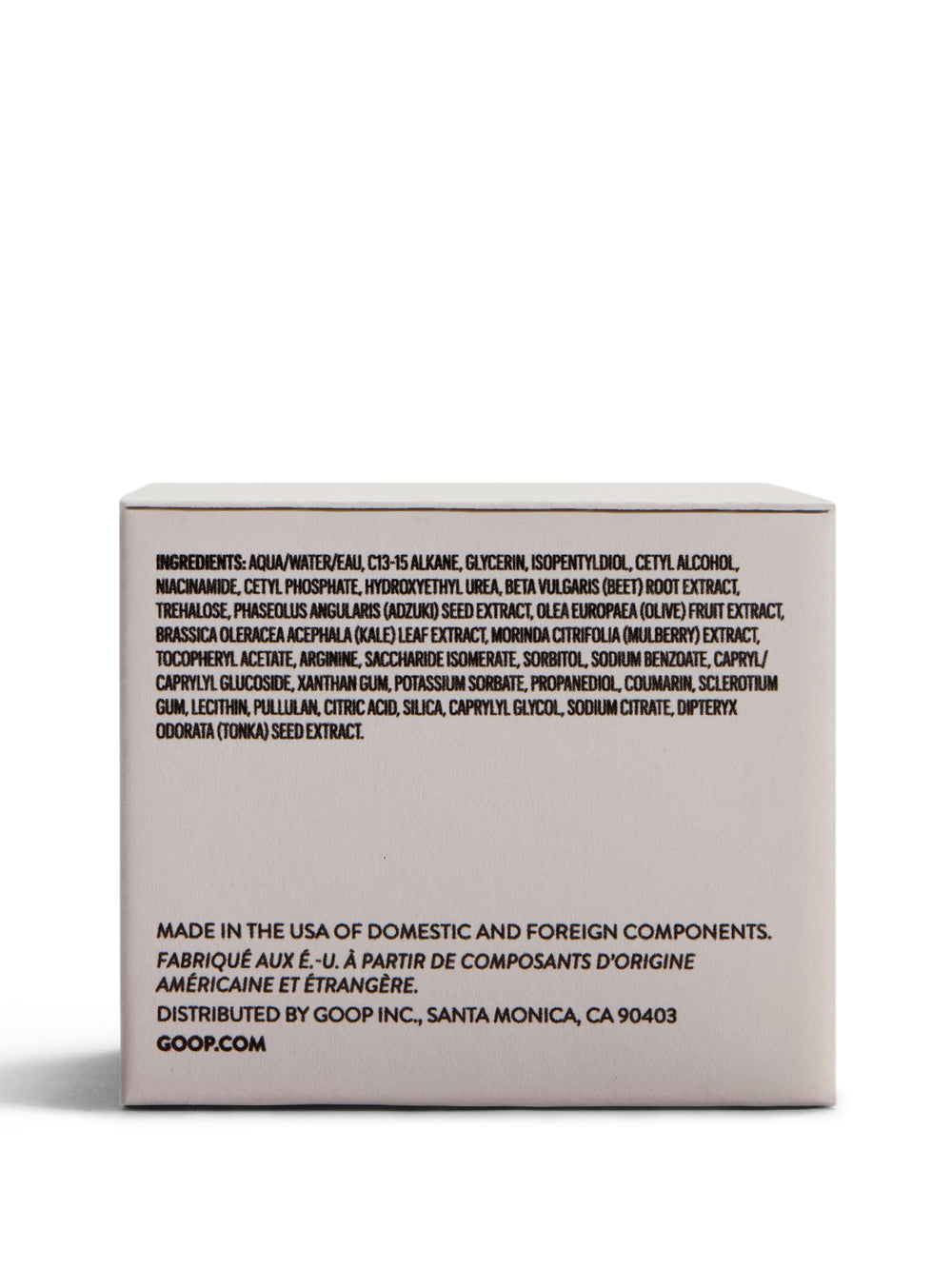 goop Beauty fermented astragalus root close-up underscores hyaluronic support