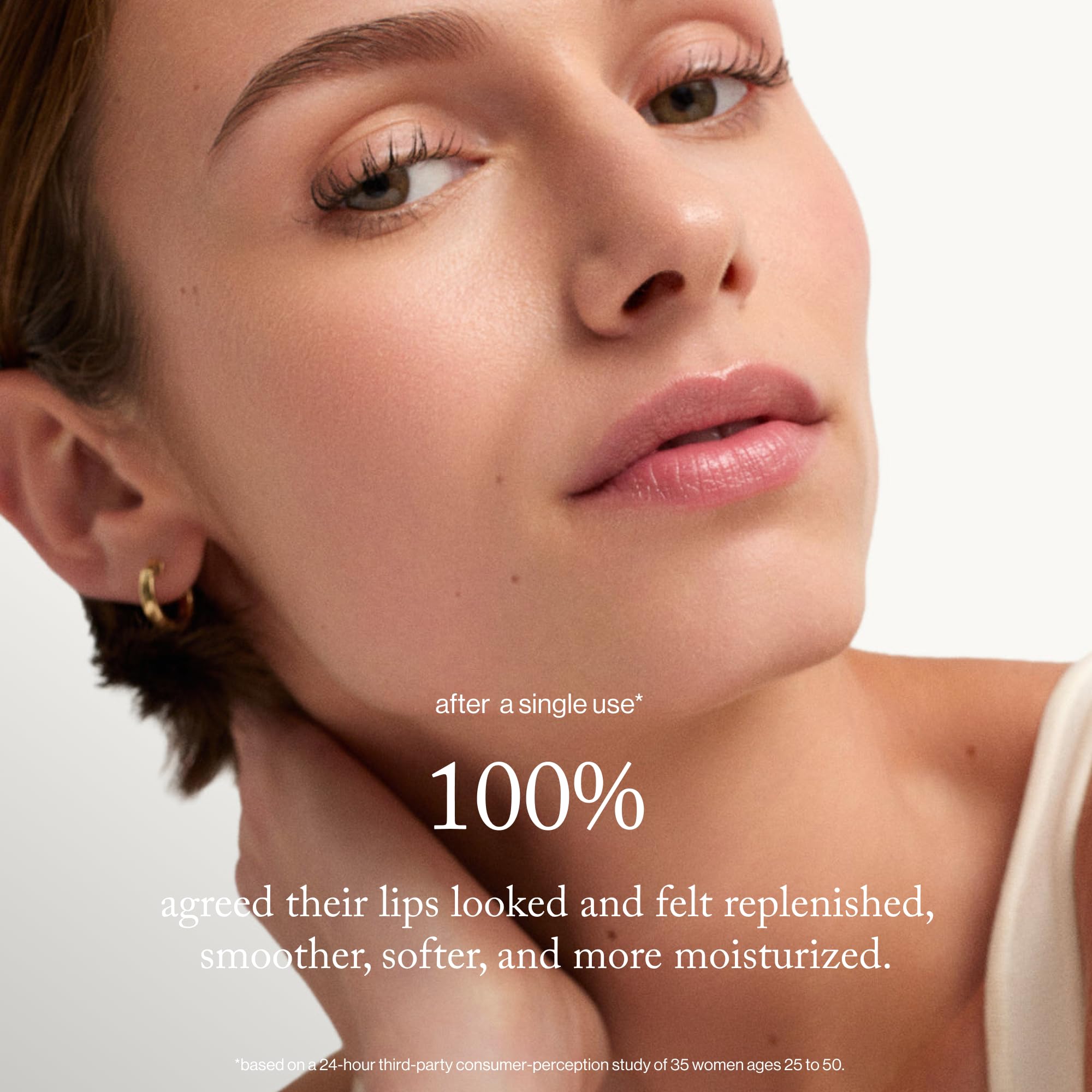 goop Beauty Clean Lip Balm with shea butter delivers lasting comfort