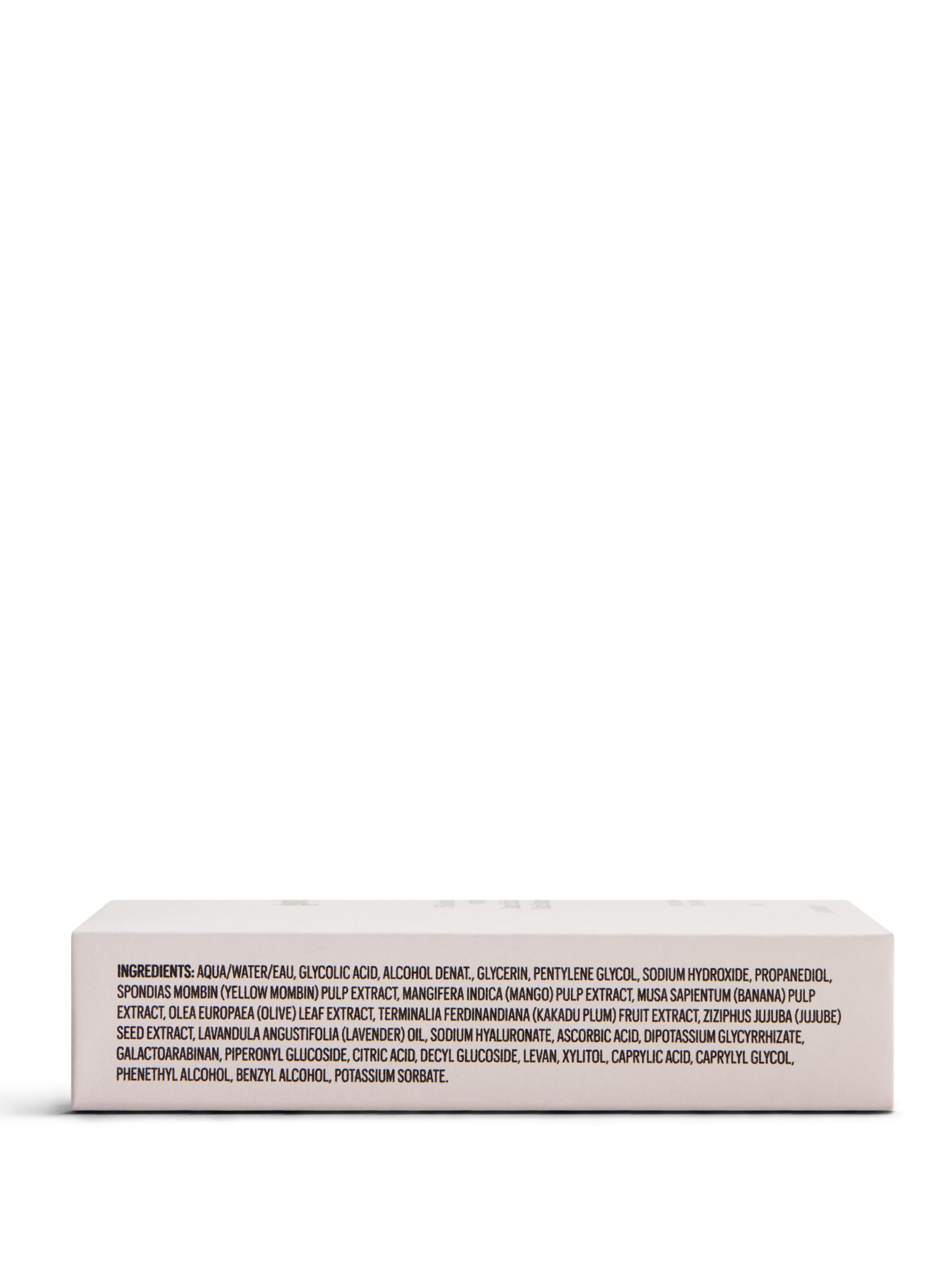 Goop Beauty glycolic pads on bathroom shelf ready for routine use.